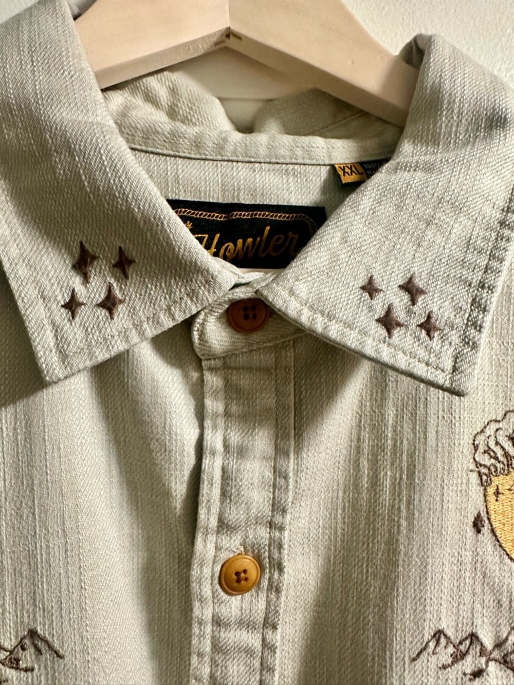 Men’s XXL Howler Brothers River Wizard Novato Shirt - Limited Edition - Like New - Picture 5 of 8